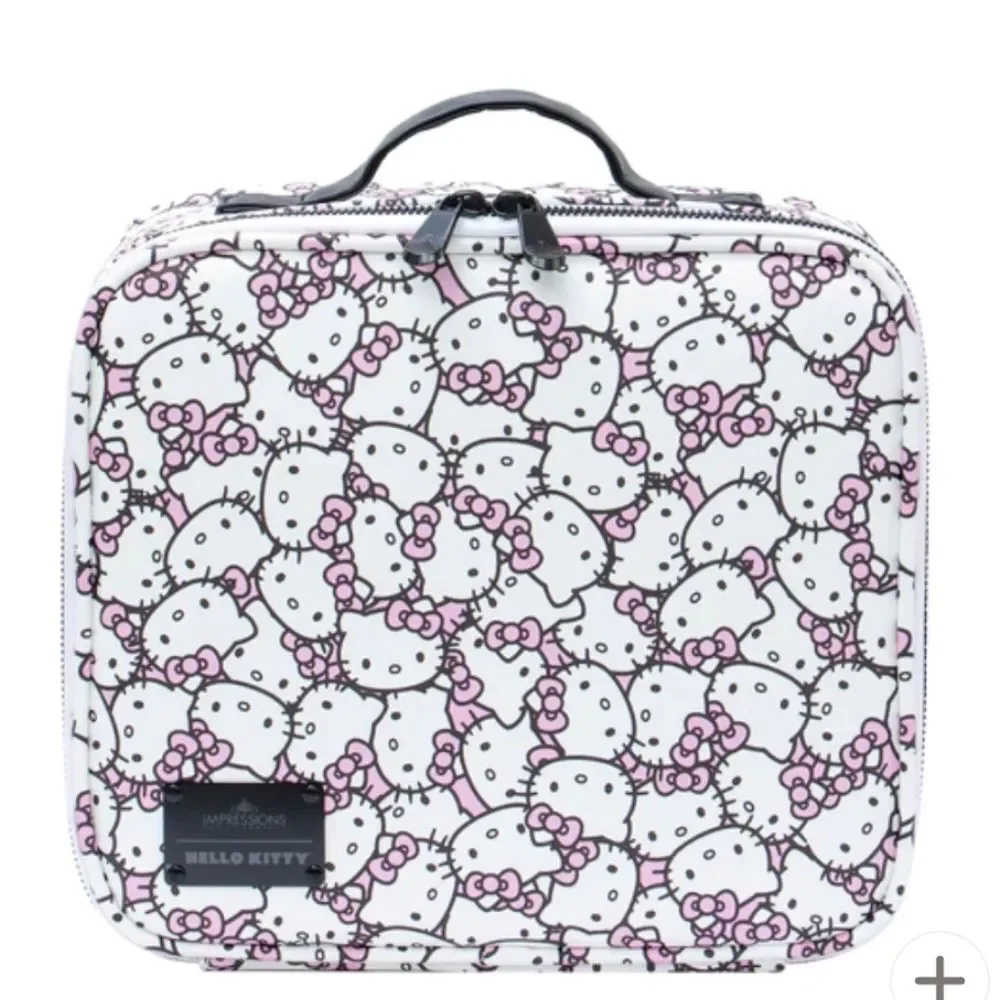 Impressions‎ X Hello Kitty Zip Around  Cosmetic Case